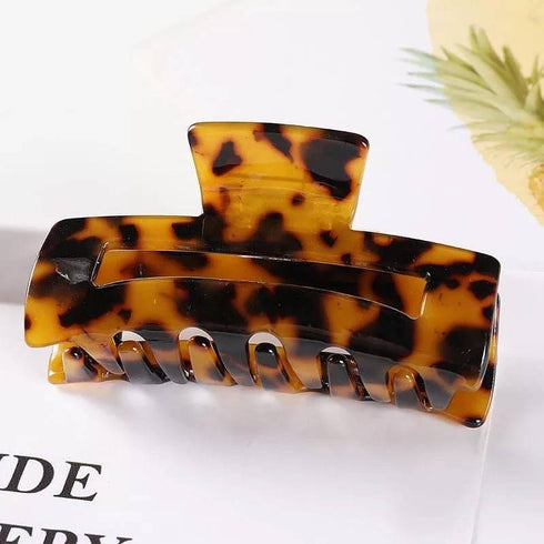 Hollow Square Hair Claw Clip